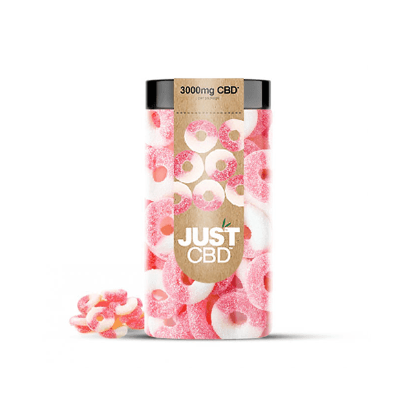 Just CBD 3000mg Gummies - 600g - Natural Euphoria