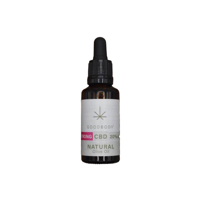 6000mg Goodbody Botanicals CBD 20% Olive Oil - 30ml - Natural Euphoria