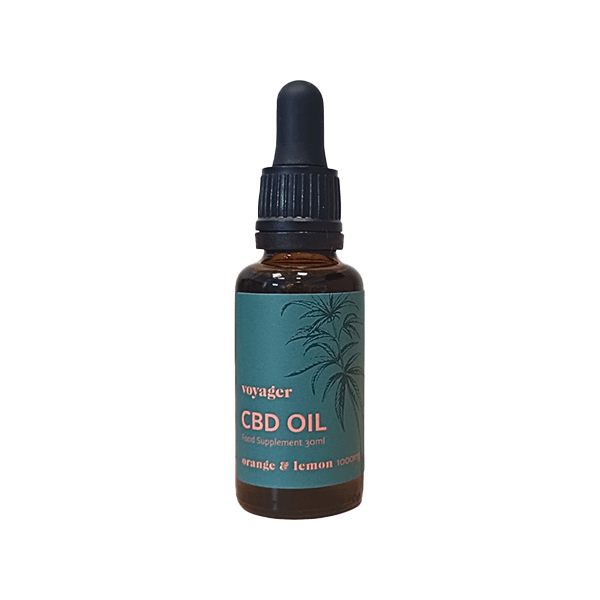Voyager 1000mg CBD Oil 30ml - Natural Euphoria