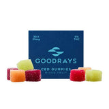 Goodrays 750mg CBD Mixed Gummies - 30 Pieces - Natural Euphoria