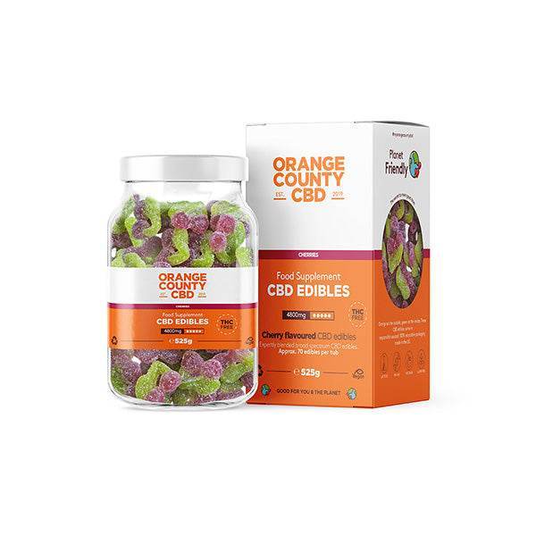 Orange County CBD 4800mg Gummies - Large Pack - Natural Euphoria