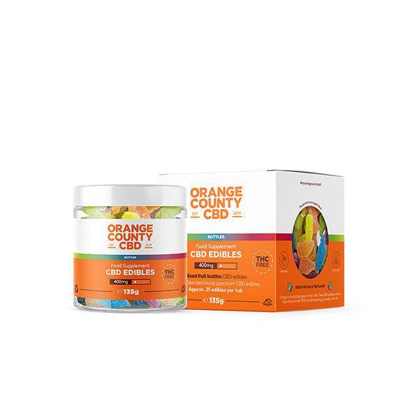 Orange County CBD 400mg Gummies - Small Pack - Natural Euphoria