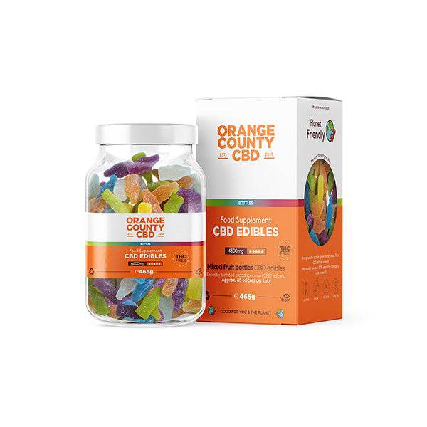 Orange County CBD 4800mg Gummies - Large Pack - Natural Euphoria