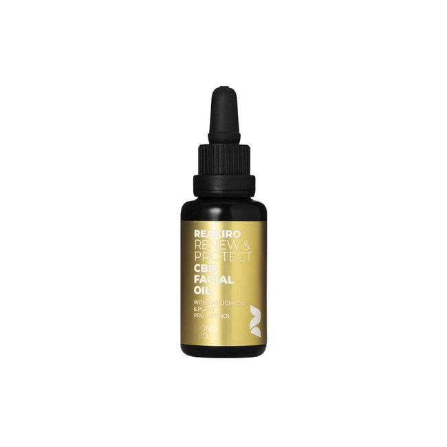 Reakiro 300mg Renew & Protect CBD Facial Oil CBD - 30ml - Natural Euphoria
