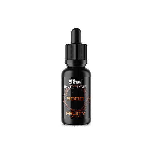 CBD Asylum Infuse 5000mg CBD Fruity Oil - 30ml (BUY 1 GET 2 FREE) - Natural Euphoria