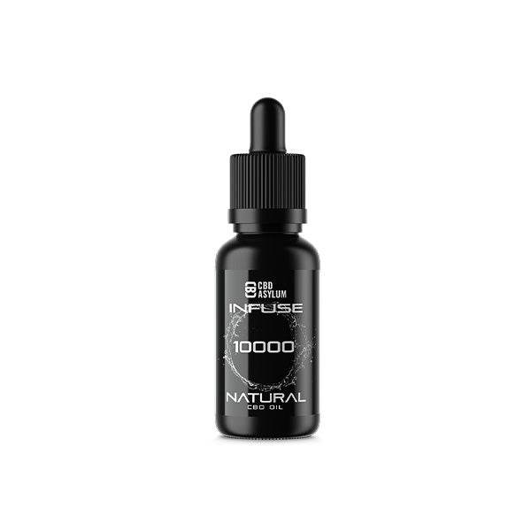 CBD Asylum Infuse 10000mg CBD Natural Oil - 30ml (BUY 1 GET 2 FREE) - Natural Euphoria