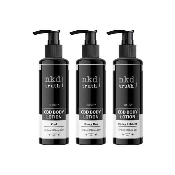 NKD 100mg CBD Luxury Body Lotion 200ml - Natural Euphoria