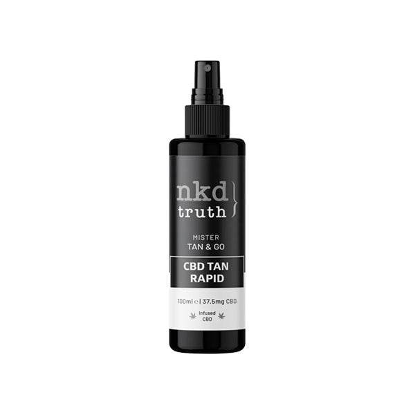 NKD Truth 37.5mg CBD Rapid Self Tan - 100ml - Natural Euphoria