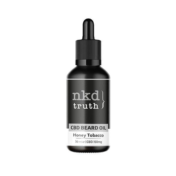 NKD 150mg CBD Infused Speciality Beard Oils 30ml - Natural Euphoria