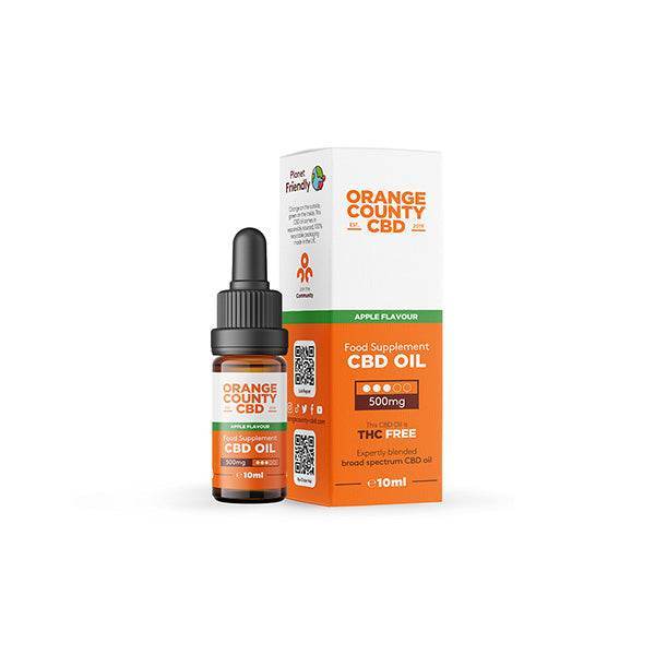 Orange County CBD 500mg Broad Spectrum CBD Oil - 10ml - Natural Euphoria
