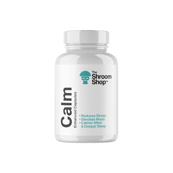 The Shroom Shop Enhanced Calm 67500mg Capsules - 90 Caps - Natural Euphoria