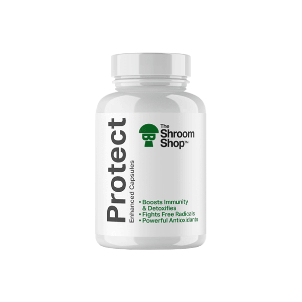 The Shroom Shop Enhanced Protect 67500mg Capsules - 90 Caps - Natural Euphoria