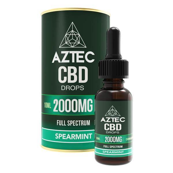Aztec CBD Full Spectrum Hemp Oil 2000mg CBD 10ml - Natural Euphoria