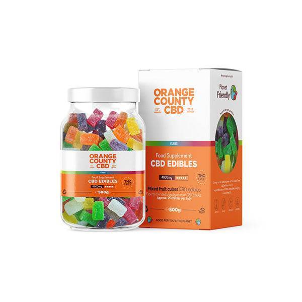 Orange County CBD 4800mg Gummies - Large Pack - Natural Euphoria