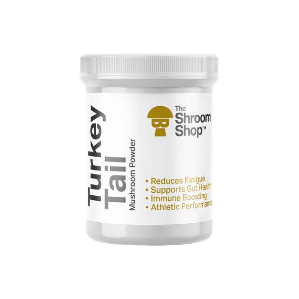 The Shroom Shop Turkey Tail Mushroom 90000mg Powder - Natural Euphoria
