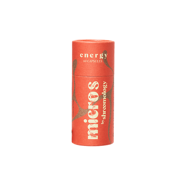 Shroomology Micros A Dose Of Energy Nootropic Blend Capsules - 60 Caps - Natural Euphoria