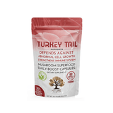NTURE 2000mg Turkey Tail Mushroom Capsules - 60 Caps - Natural Euphoria