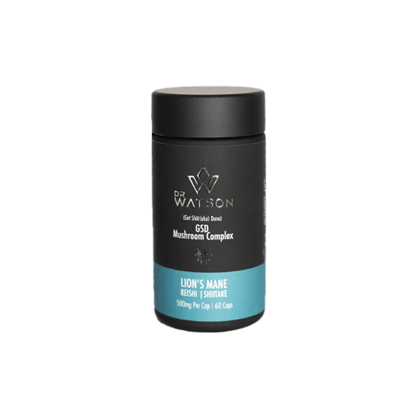 Dr Watson GSD Mushroom Complex Capsules - 60 Caps - Natural Euphoria