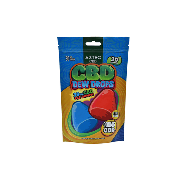 Aztec CBD 900mg Gummies - 150g - Natural Euphoria