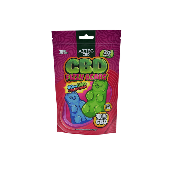 Aztec CBD 900mg Gummies - 150g - Natural Euphoria