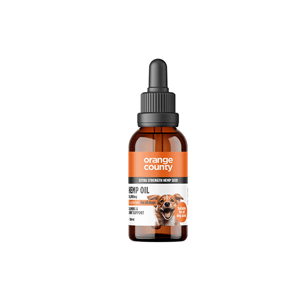 Orange County 30000mg Pet Calming Hemp Seed Oil 30ml - Natural Euphoria