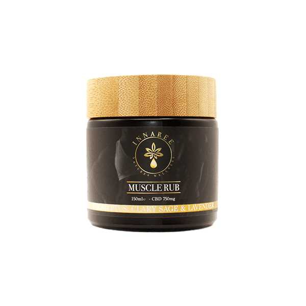 Innaree 750mg CBD Muscle Rub 150ml - Natural Euphoria