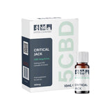 5CBD by British Cannabis 500mg CBD Full Plant Extract Critical Jack 10ml - Natural Euphoria
