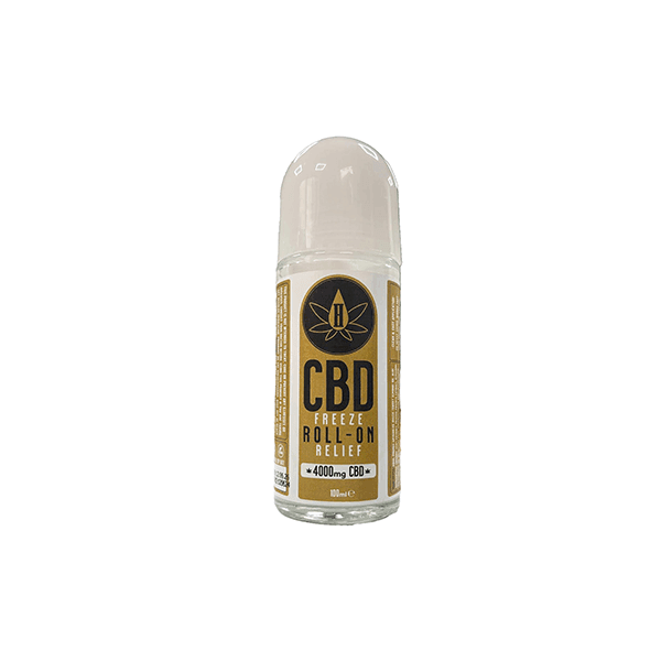 HEMPHASIZE CBD 4000mg Freeze Roll On Relief - 100ml - Natural Euphoria