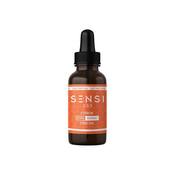Sensi CBD 500mg CBD Broad-Spectrum Tinture Oil 30ml (BUY 1 GET 1 FREE) - Natural Euphoria