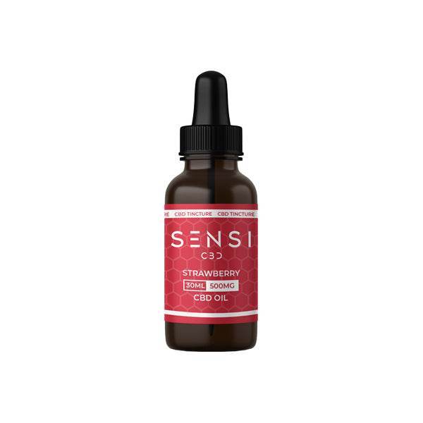 Sensi CBD 500mg CBD Broad-Spectrum Tinture Oil 30ml (BUY 1 GET 1 FREE) - Natural Euphoria