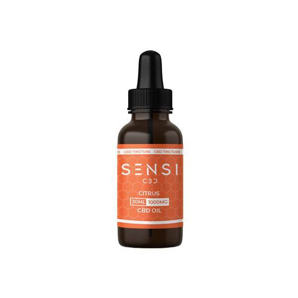 Sensi CBD 1000mg CBD Broad-Spectrum Tinture Oil 30ml (BUY 1 GET 1 FREE) - Natural Euphoria