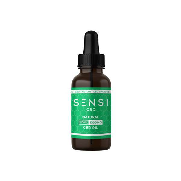 Sensi CBD 1000mg CBD Broad-Spectrum Tinture Oil 30ml (BUY 1 GET 1 FREE) - Natural Euphoria