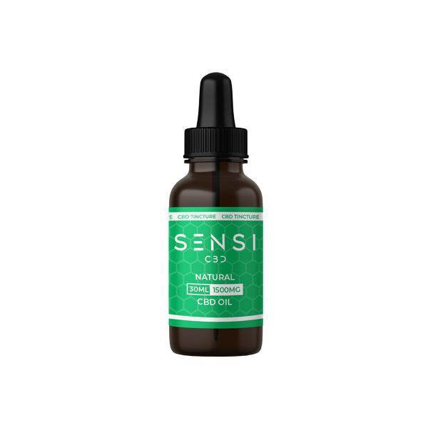Sensi CBD 1500mg CBD Broad-Spectrum Tinture Oil 30ml (BUY 1 GET 1 FREE) - Natural Euphoria