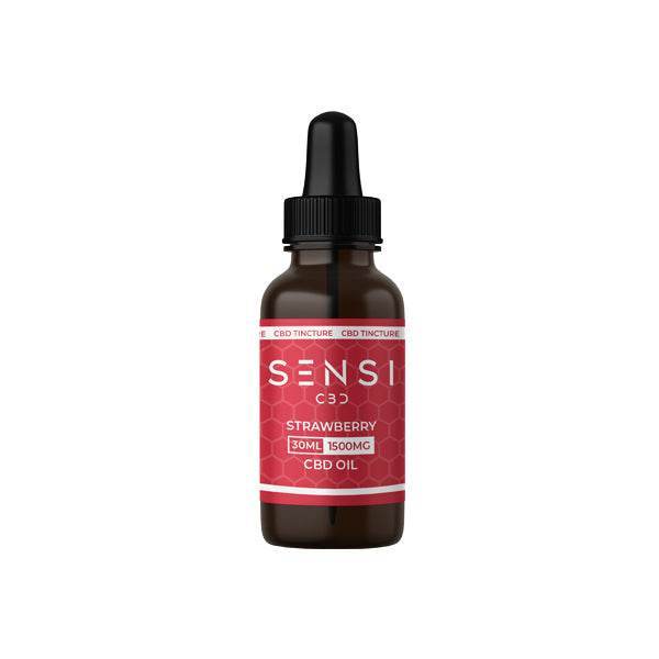 Sensi CBD 1500mg CBD Broad-Spectrum Tinture Oil 30ml (BUY 1 GET 1 FREE) - Natural Euphoria