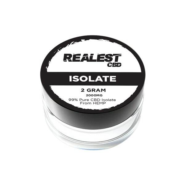 Realest CBD 2000mg CBD Isolate (BUY 1 GET 1 FREE) - Natural Euphoria