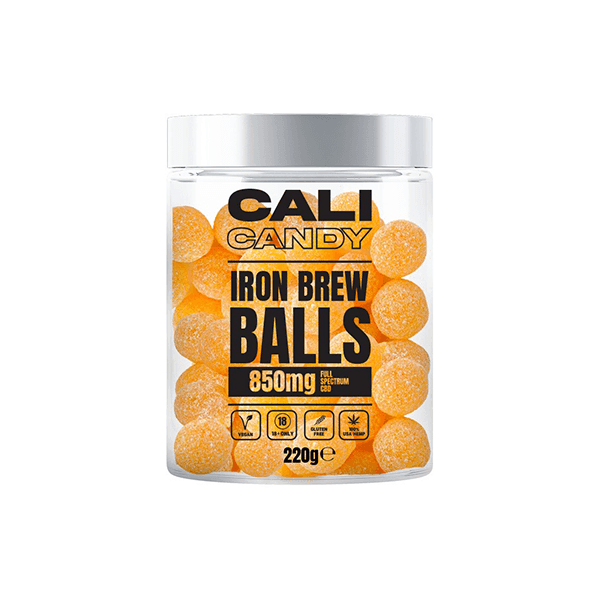 CALI CANDY 850mg Full Spectrum CBD Vegan Sweets (Small) - 10 Flavours - Natural Euphoria