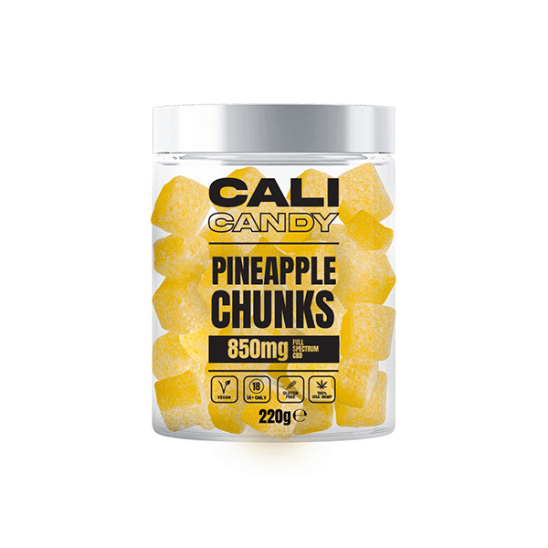 CALI CANDY 850mg Full Spectrum CBD Vegan Sweets (Small) - 10 Flavours - Natural Euphoria