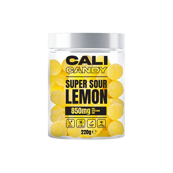 CALI CANDY 850mg Full Spectrum CBD Vegan Sweets (Small) - 10 Flavours - Natural Euphoria