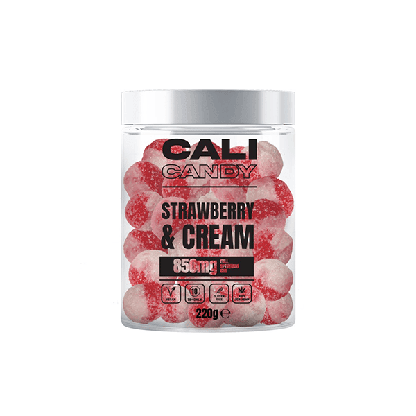 CALI CANDY 850mg Full Spectrum CBD Vegan Sweets (Small) - 10 Flavours - Natural Euphoria