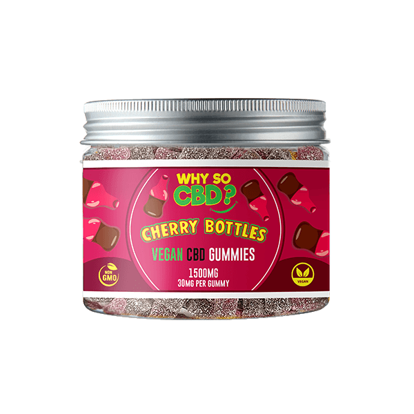 Why So CBD? 1500mg Broad Spectrum CBD Small Vegan Gummies - 11 Flavours - Natural Euphoria
