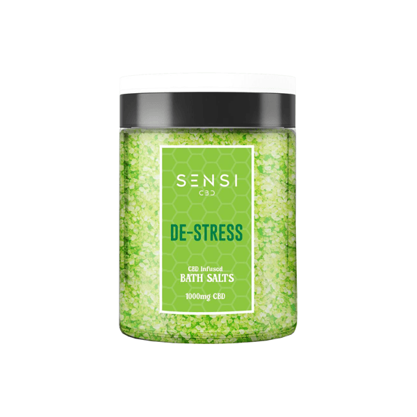 Sensi CBD 1000mg CBD Infused Bath Salts - 700g (BUY 1 GET 1 FREE) - Natural Euphoria