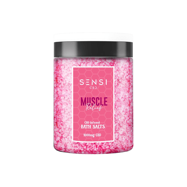 Sensi CBD 1000mg CBD Infused Bath Salts - 700g (BUY 1 GET 1 FREE) - Natural Euphoria