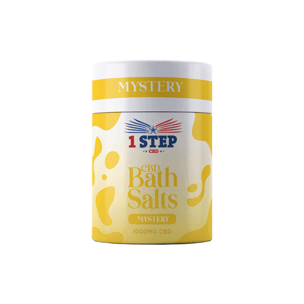 1 Step CBD 1000mg CBD Bath Salts - 500g (BUY 1 GET 1 FREE) - Natural Euphoria
