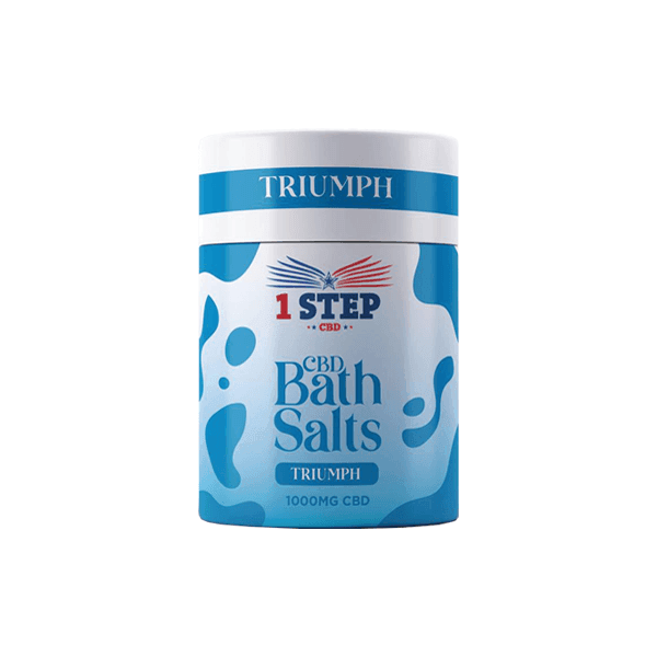 1 Step CBD 1000mg CBD Bath Salts - 500g (BUY 1 GET 1 FREE) - Natural Euphoria