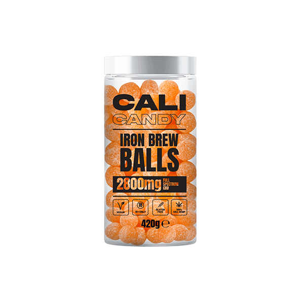 CALI CANDY MAX 2800mg Full Spectrum CBD Vegan Sweets - 10 Flavours - Natural Euphoria