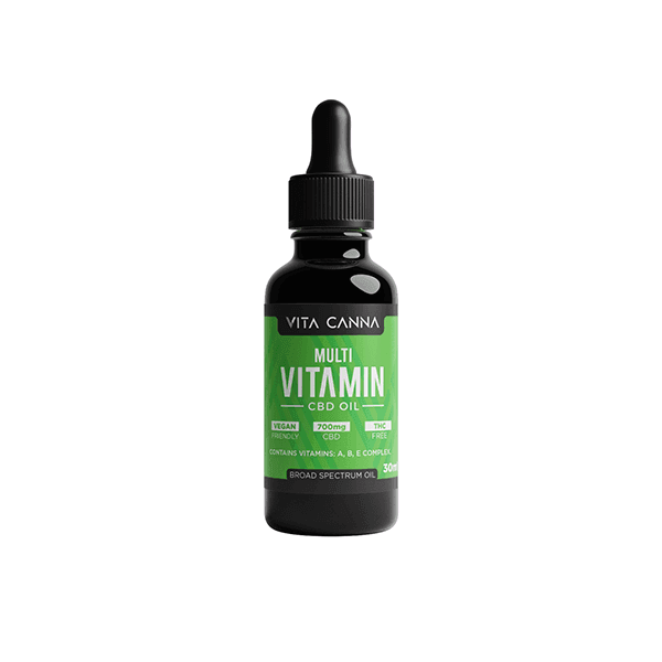 Vita Canna 700mg Broad Spectrum CBD C8 MCT Oil - 30ml - Natural Euphoria