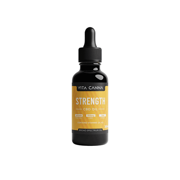 Vita Canna 700mg Broad Spectrum CBD C8 MCT Oil - 30ml - Natural Euphoria