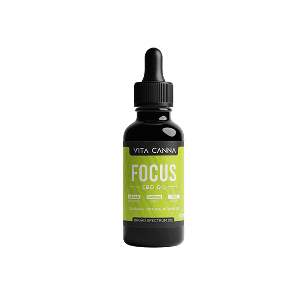 Vita Canna 1400mg Broad Spectrum CBD C8 MCT Oil - 30ml - Natural Euphoria