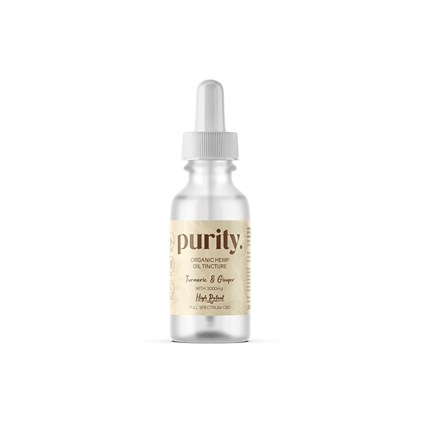 Purity 3000mg Full-Spectrum High Potency CBD Hemp Oil 30ml - Natural Euphoria