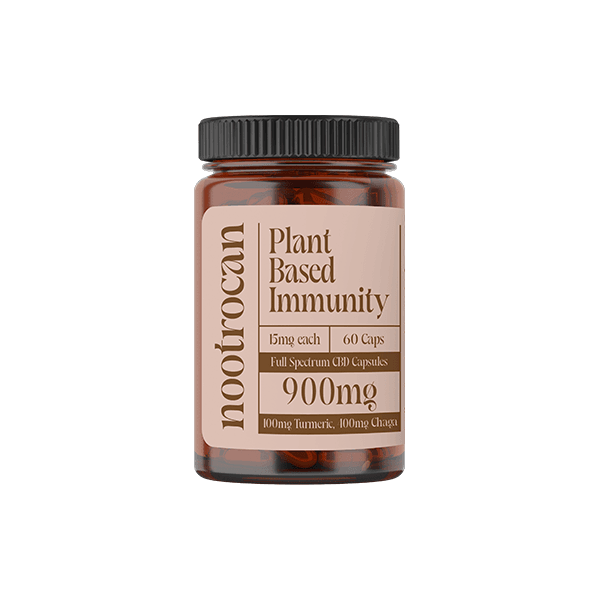 Nootrocan 900mg Full Spectrum CBD Nootropic Capsules - 60 Caps - Natural Euphoria